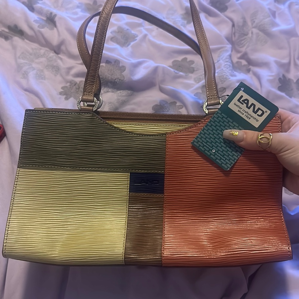 Land Leather Craftmanship handbag $100